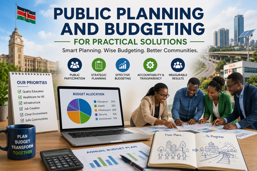 Public Planning and Budgeting for Practical Solutions